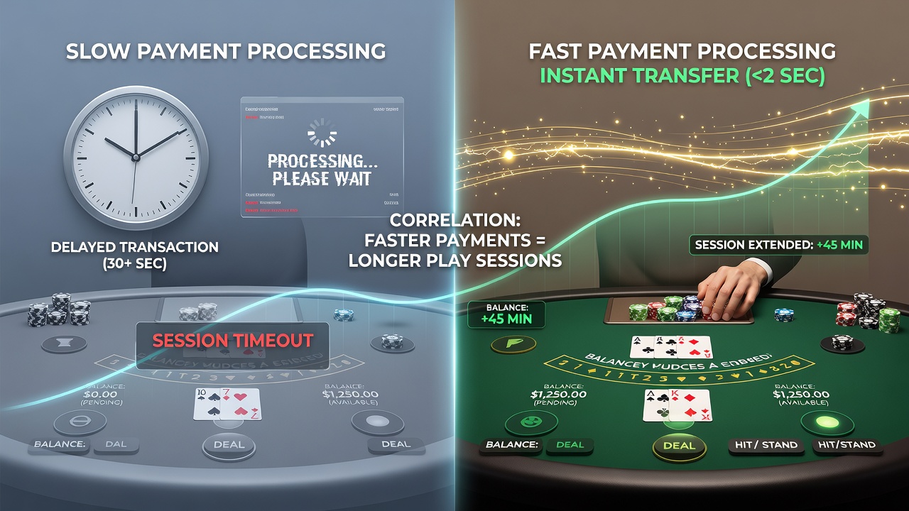 Analyse der Transaktionsgeschwindigkeiten bei virtuellen Blackjack-Tischen in mobilen Apps