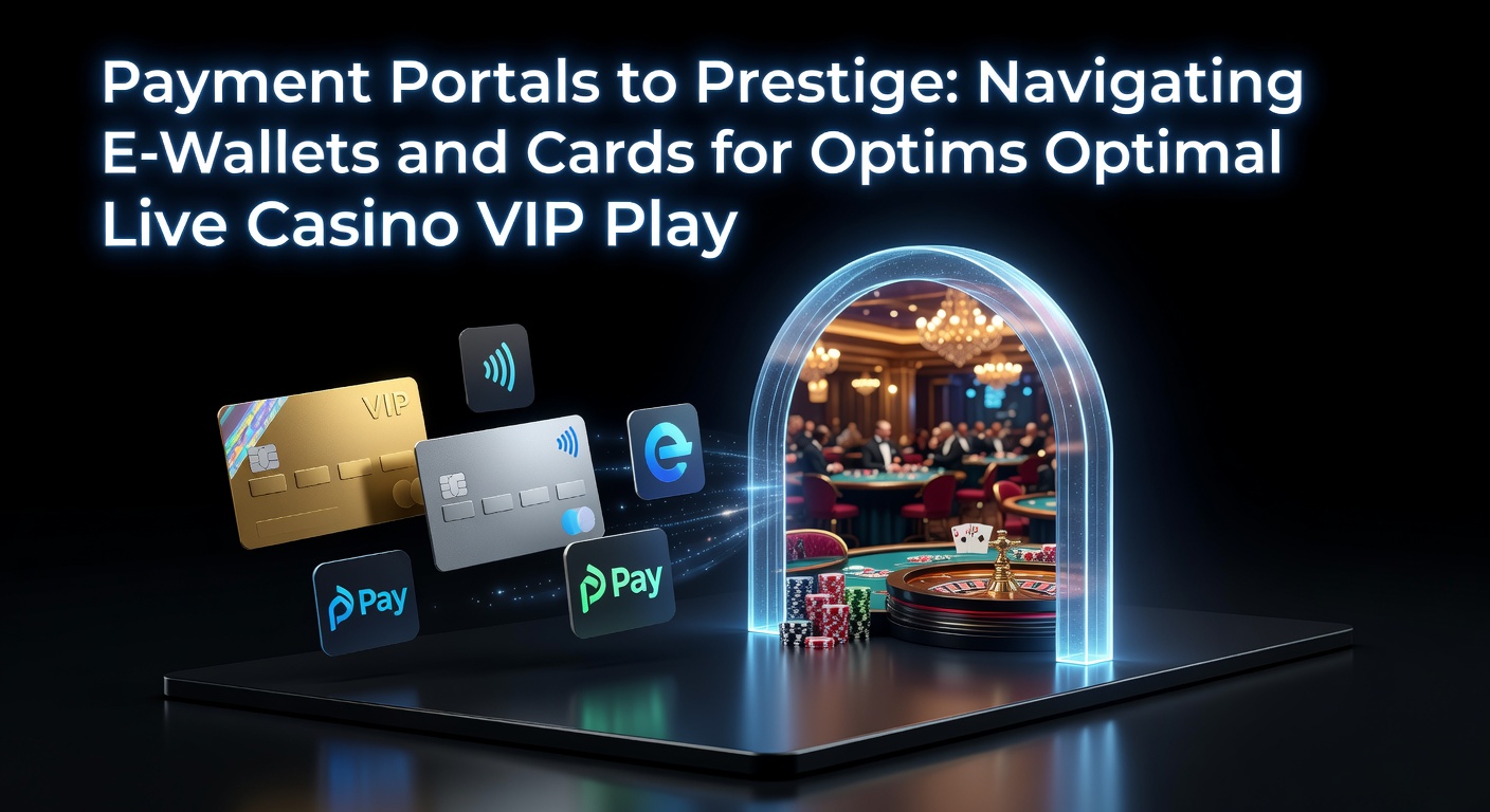 Moderne E-Wallet-App auf Smartphone neben Live-Casino-Tisch mit VIP-Elementen wie Chips und Dealer