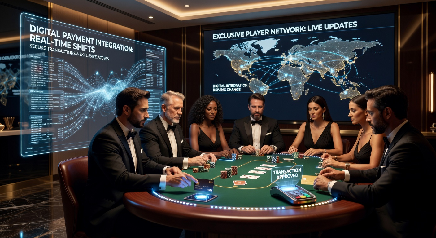 Digitale Zahlungsintegration in Live-Casino-Netzwerken für Tischspiele